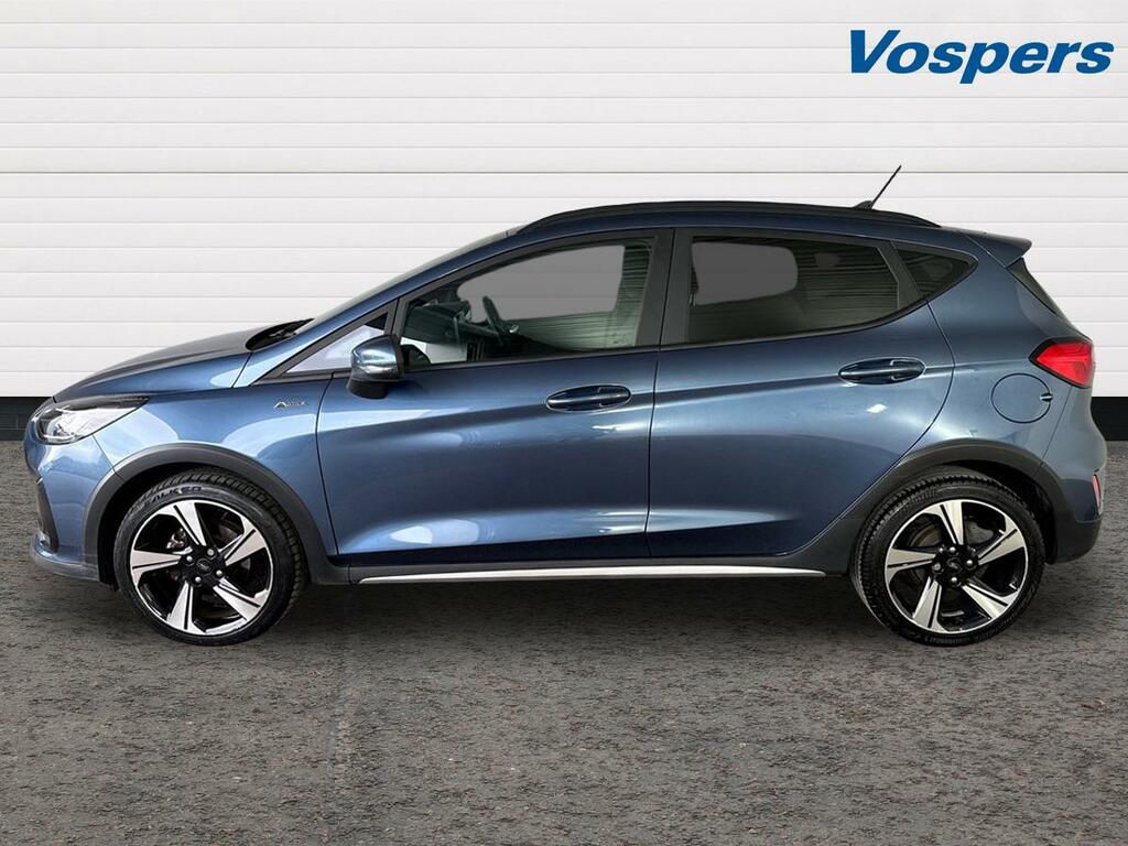 Ford Fiesta 1.0 Ecoboost Hybrid Mhev 125 Active MJ22UFR Blue #4