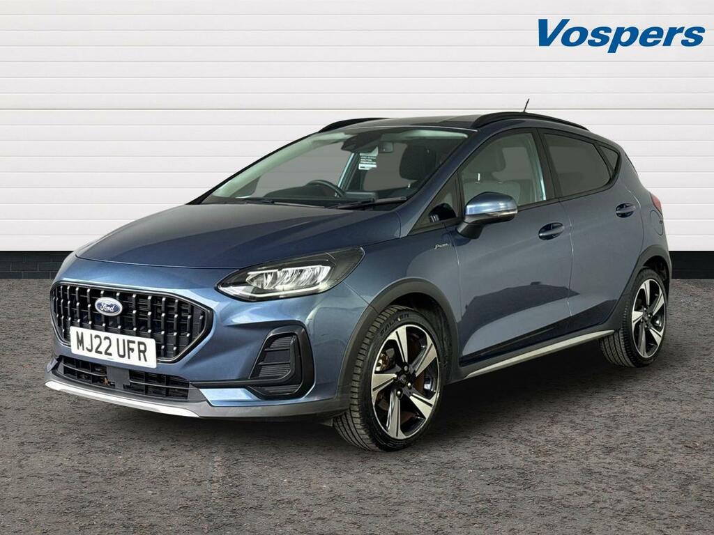 Ford Fiesta 1.0 Ecoboost Hybrid Mhev 125 Active MJ22UFR Blue #3