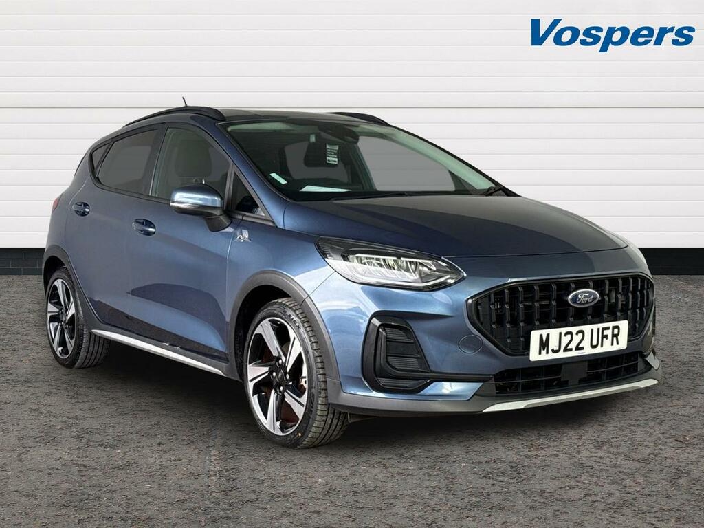 Ford Fiesta 1.0 Ecoboost Hybrid Mhev 125 Active MJ22UFR Blue