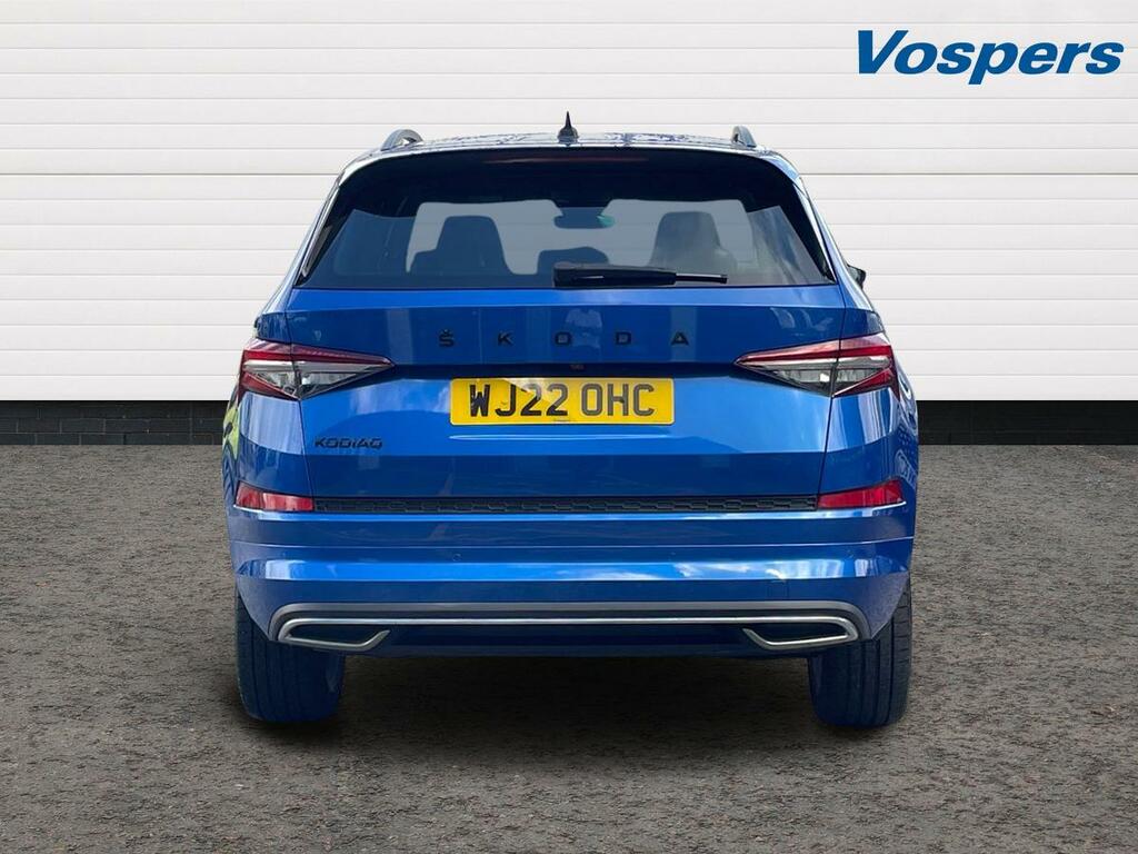 Skoda Kodiaq 1.5 Tsi Sport Line Dsg 7 Seat WJ22OHC Blue #6