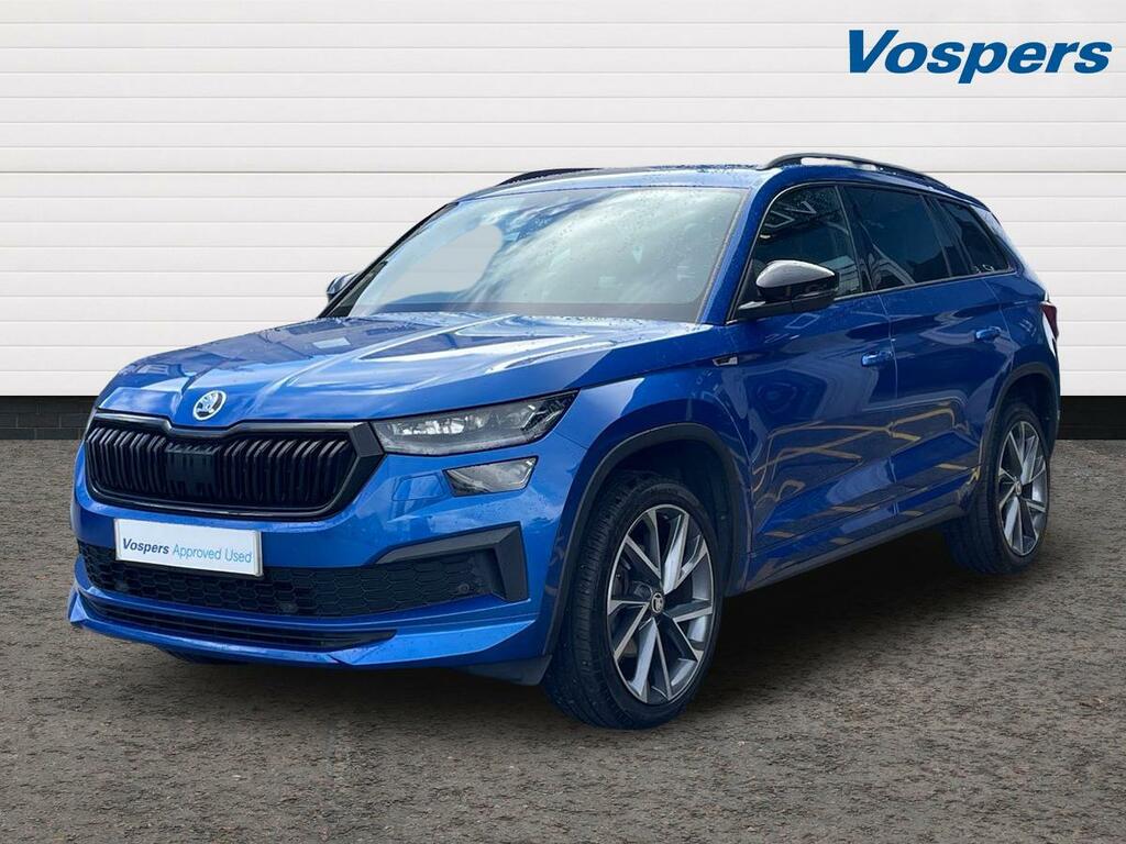 Skoda Kodiaq 1.5 Tsi Sport Line Dsg 7 Seat WJ22OHC Blue #3