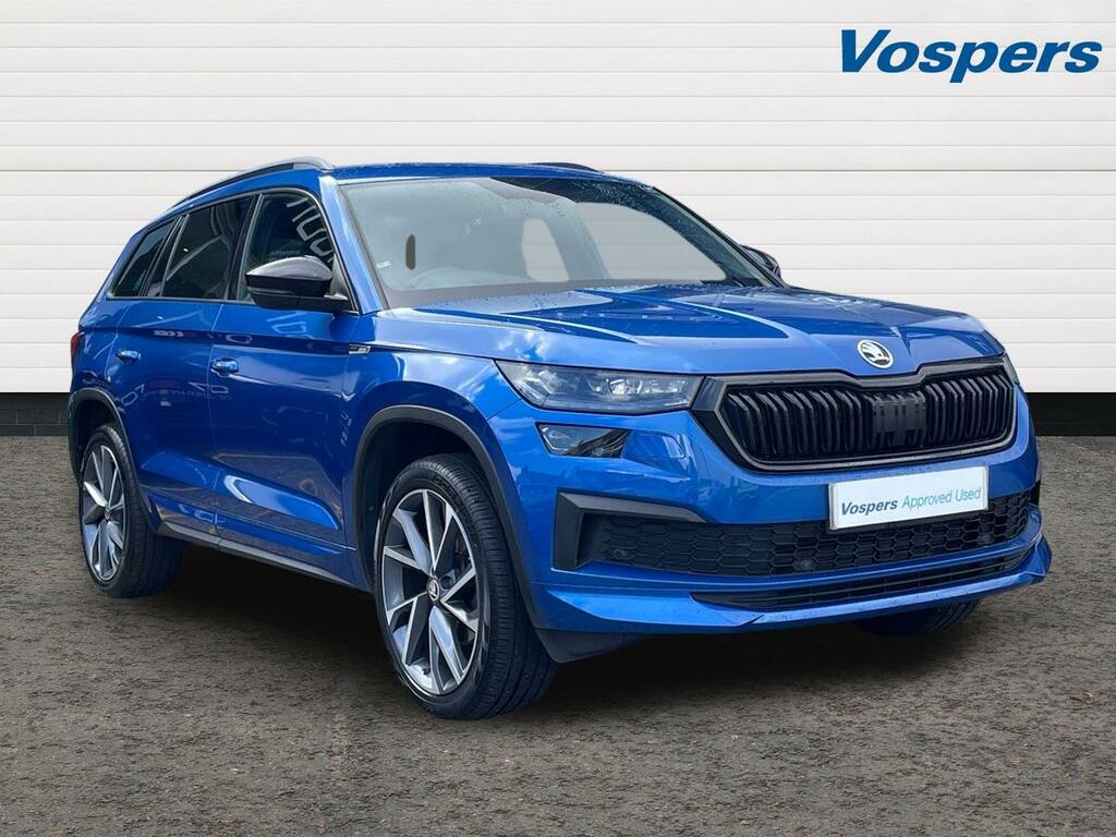 Skoda Kodiaq 1.5 Tsi Sport Line Dsg 7 Seat WJ22OHC Blue
