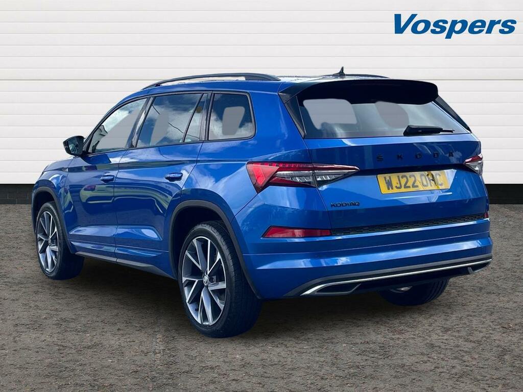 Skoda Kodiaq 1.5 Tsi Sport Line Dsg 7 Seat WJ22OHC Blue #5