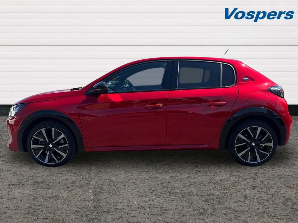 Peugeot e-208 100Kw Gt 50Kwh Red #4