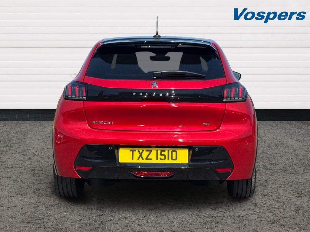 Peugeot e-208 100Kw Gt 50Kwh Red #6