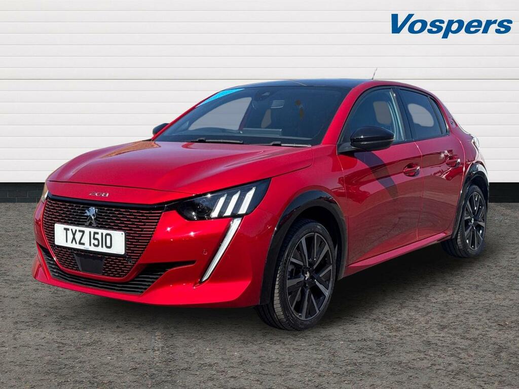 Peugeot e-208 100Kw Gt 50Kwh Red #3