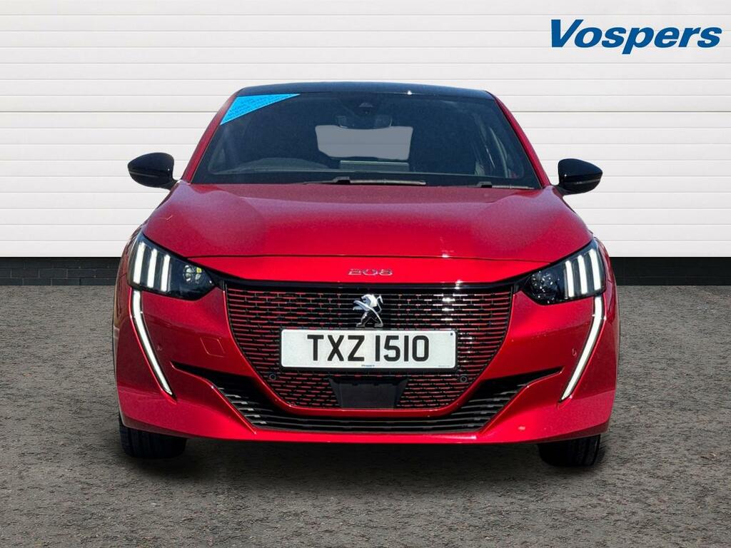 Peugeot e-208 100Kw Gt 50Kwh Red #2