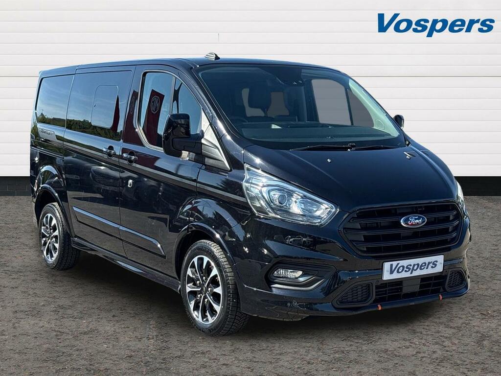 Ford Transit Custom 2.0 Ecoblue 170Ps Low Roof Dcab Sport Van WF72XPE Black