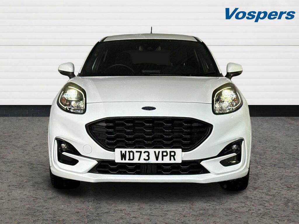 Ford Puma 1.0 Ecoboost Hybrid Mhev St-line Dct White #2