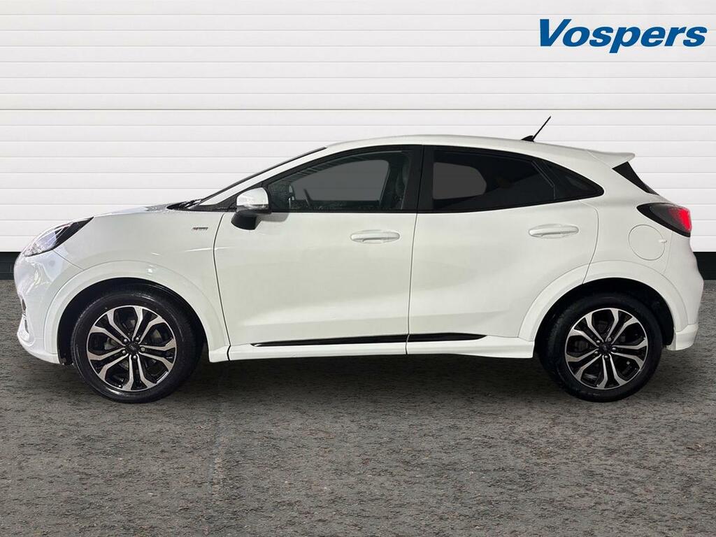 Ford Puma 1.0 Ecoboost Hybrid Mhev St-line Dct White #4