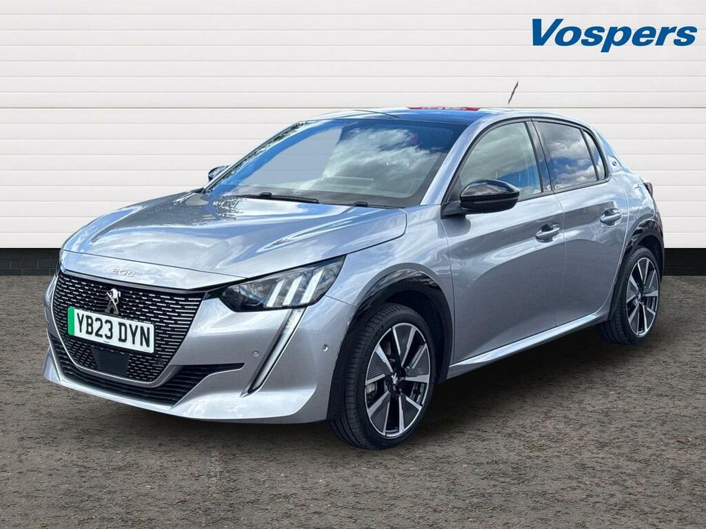 Peugeot e-208 100Kw Gt Premium 50Kwh Grey #3