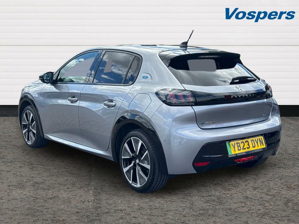 Peugeot e-208 100Kw Gt Premium 50Kwh Grey #5