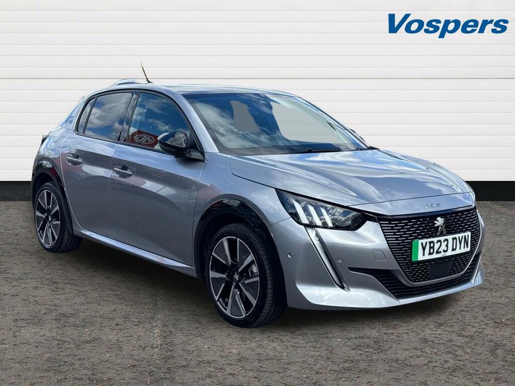 Peugeot e-208 100Kw Gt Premium 50Kwh Grey