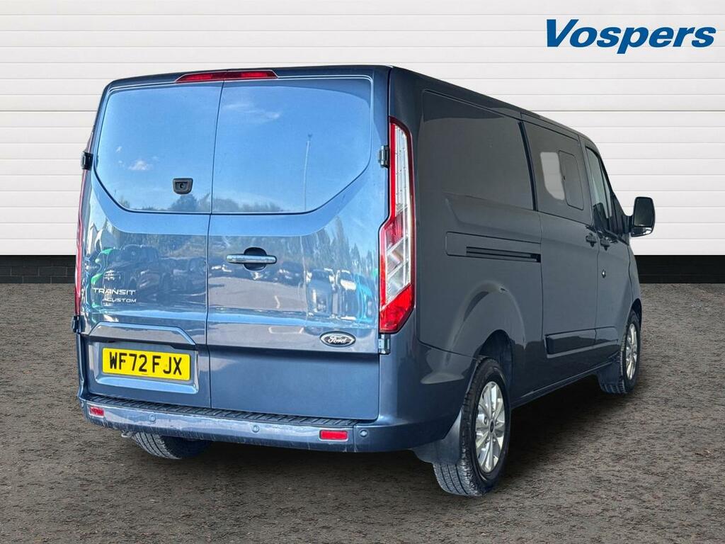 Ford Transit Custom 2.0 Ecoblue 130Ps Low Roof Dcab Limited Van Blue #3