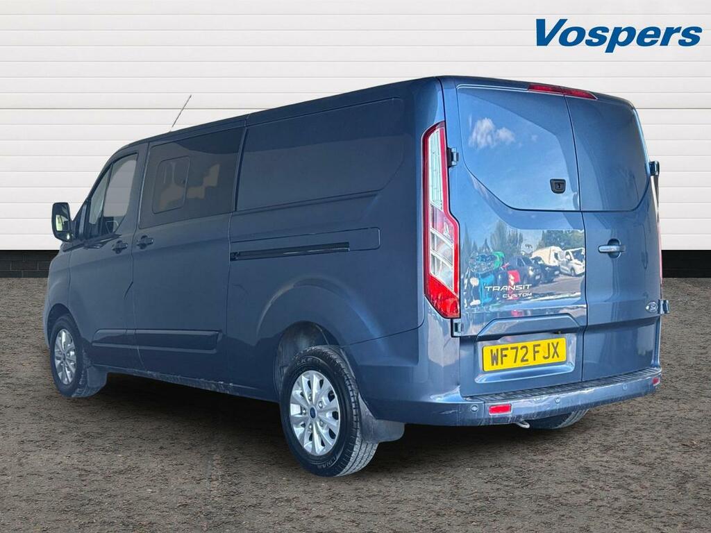 Ford Transit Custom 2.0 Ecoblue 130Ps Low Roof Dcab Limited Van Blue #5