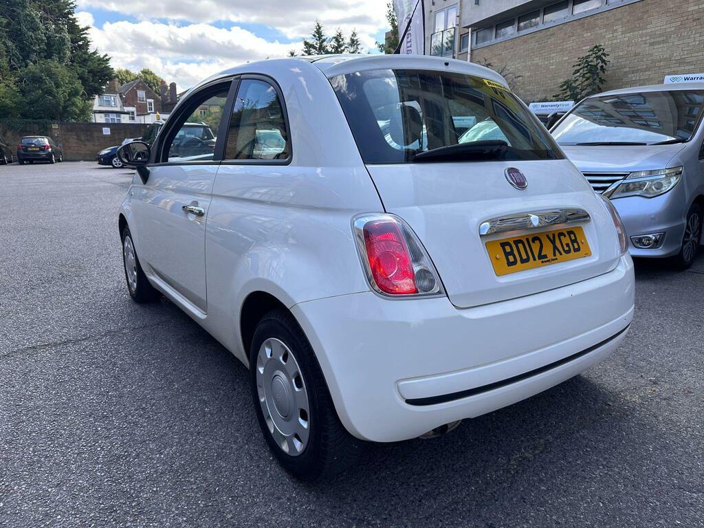 Fiat 500 1.2 Lounge Hatchback Euro 4 69 White #8