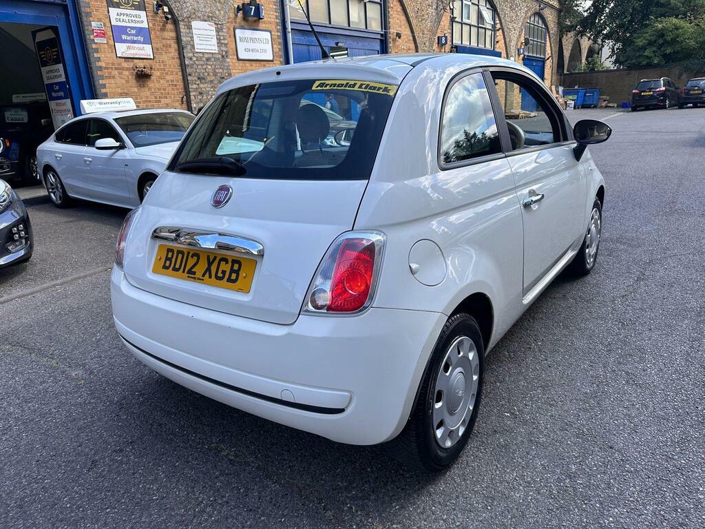 Fiat 500 1.2 Lounge Hatchback Euro 4 69 White #10