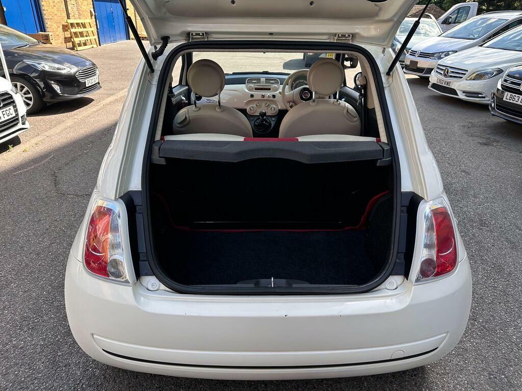 Fiat 500 1.2 Lounge Hatchback Euro 4 69 White #26