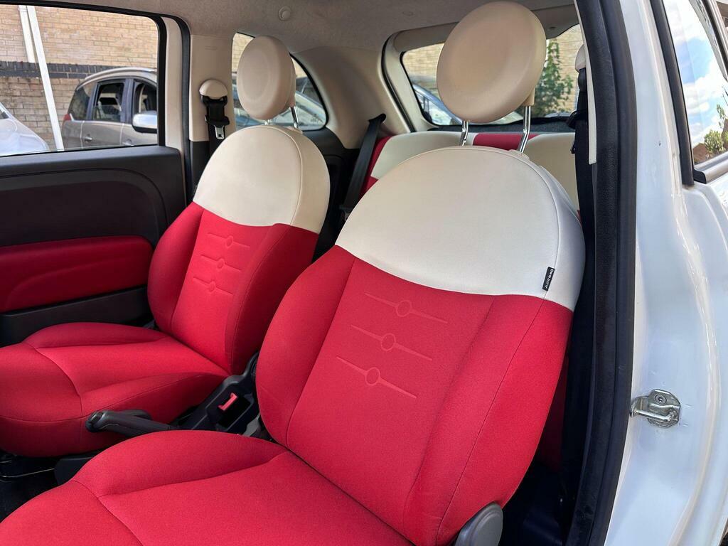 Fiat 500 1.2 Lounge Hatchback Euro 4 69 White #30