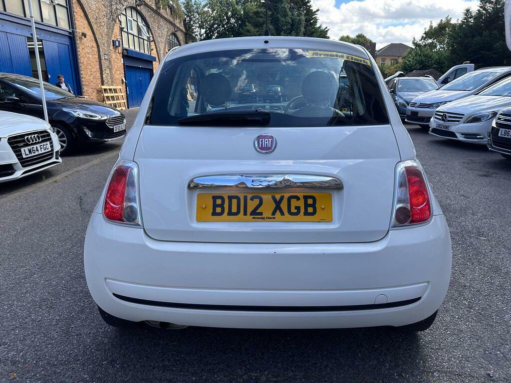 Fiat 500 1.2 Lounge Hatchback Euro 4 69 White #9