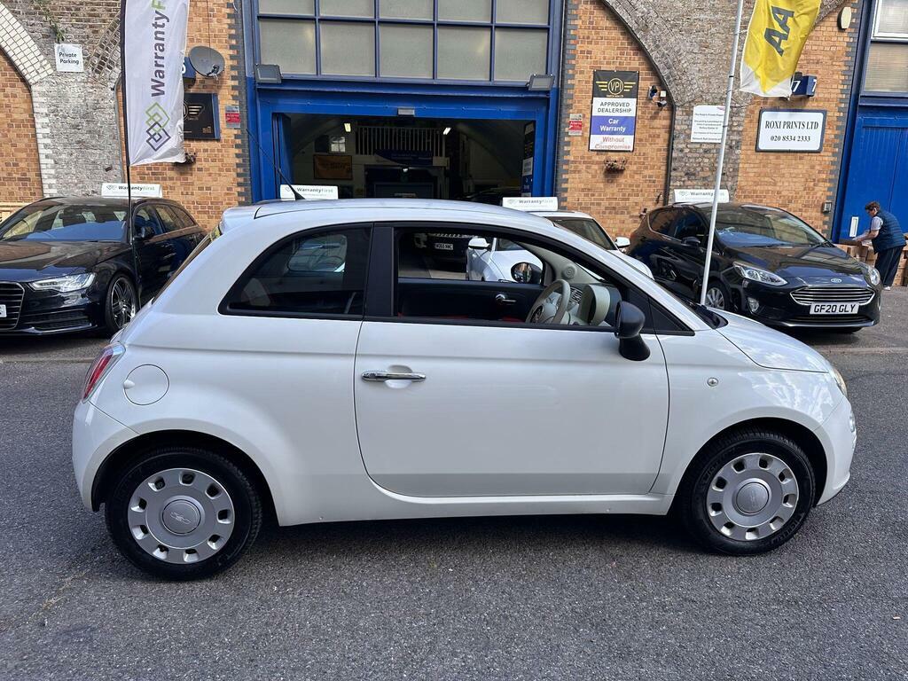 Fiat 500 1.2 Lounge Hatchback Euro 4 69 White #11