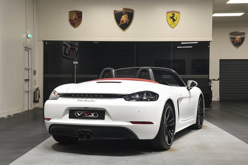 Porsche 718 Boxster T White #3