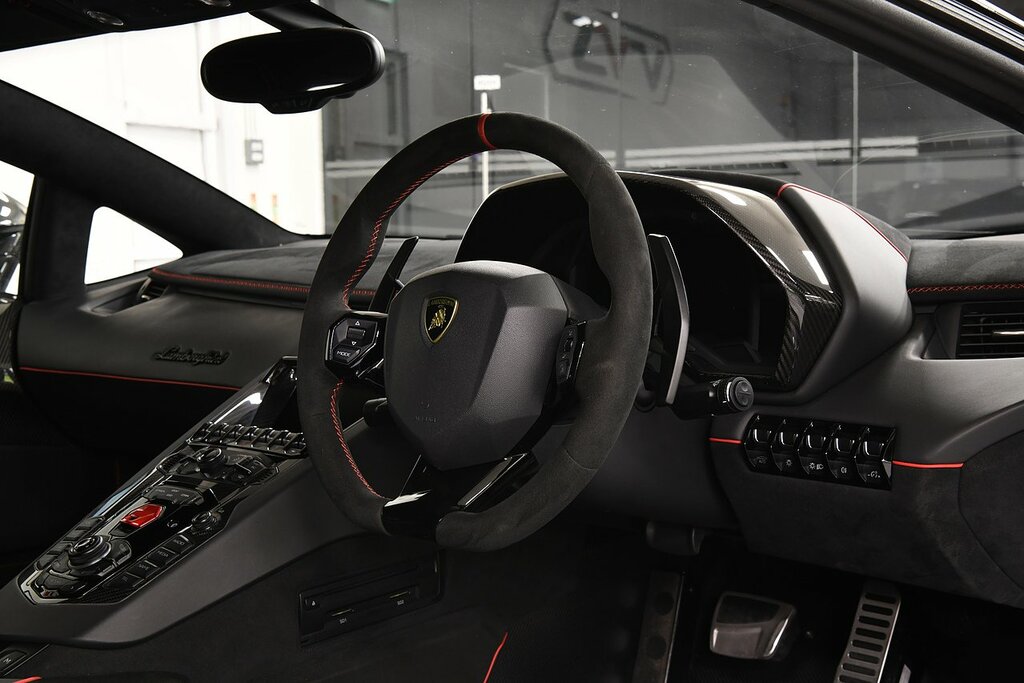Lamborghini Aventador V12 Lp 770-4 Svj Black #5