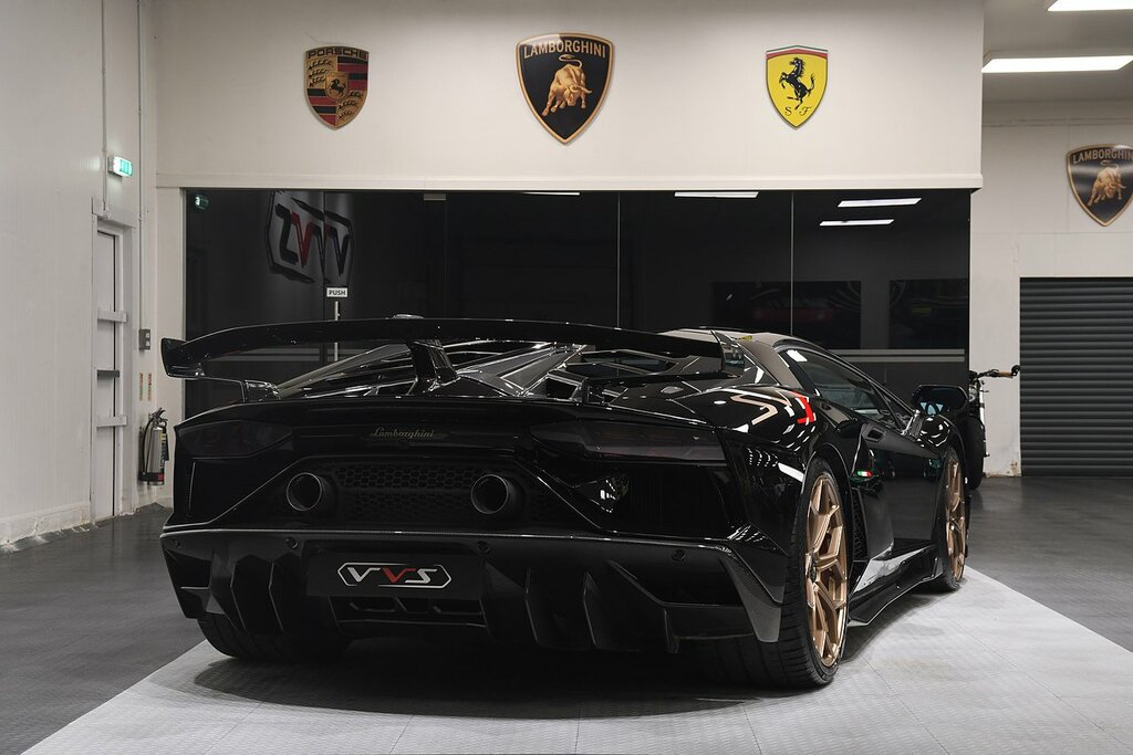 Lamborghini Aventador V12 Lp 770-4 Svj Black #3
