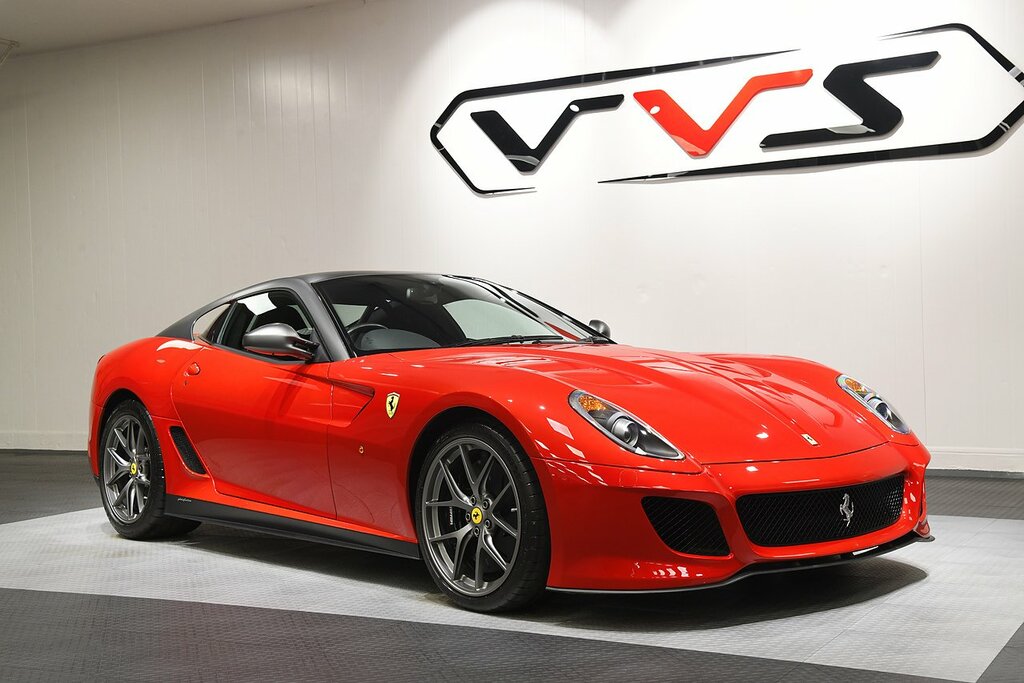 Ferrari 599 599 Gtb Fiorano F1 Black #36