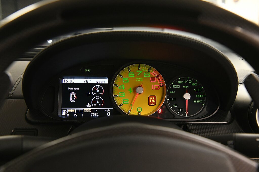 Ferrari 599 599 Gtb Fiorano F1 Black #23