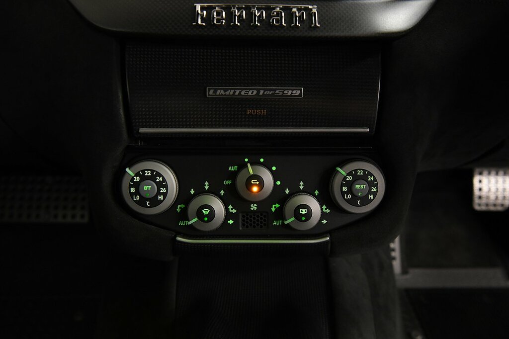 Ferrari 599 599 Gtb Fiorano F1 Black #19