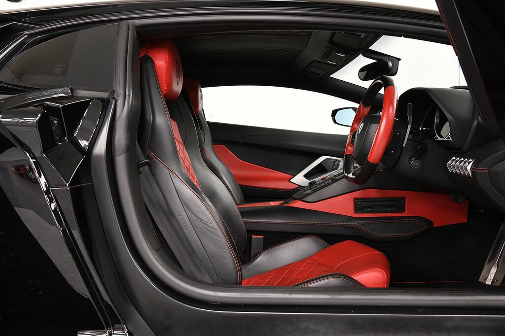 Lamborghini Aventador Lp 700-4 Black #5