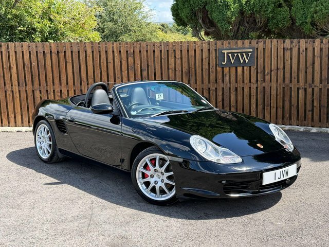 Porsche Boxster Manual Black