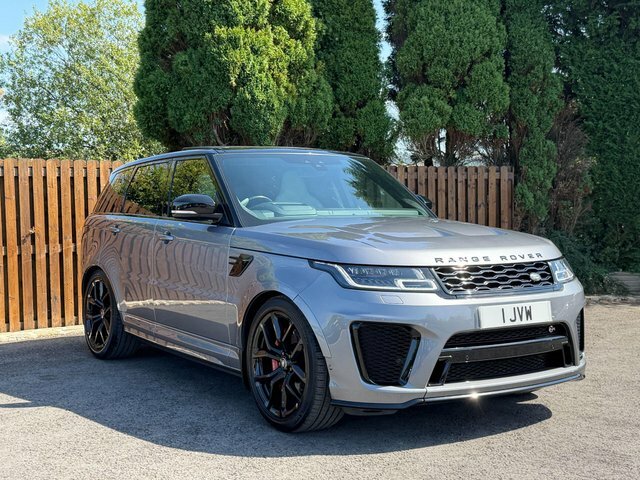 Land Rover Range Rover Sport Range Rover Sport Svr Sc Grey #4
