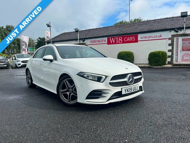 Mercedes-Benz A Class A200 Amg Line Hatchback 1.3 White #1