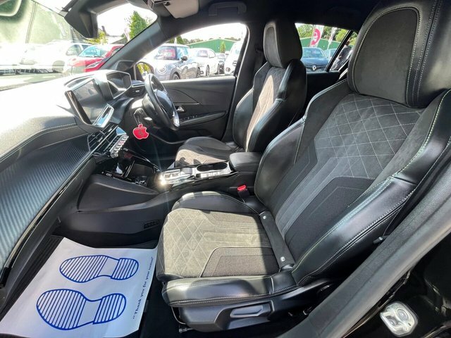 Peugeot e-208 Gt Premium Hatchback Black #5