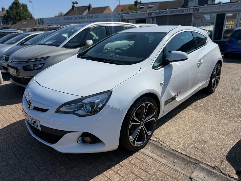 Vauxhall Astra 1.4I Turbo Limited Edition Coupe White