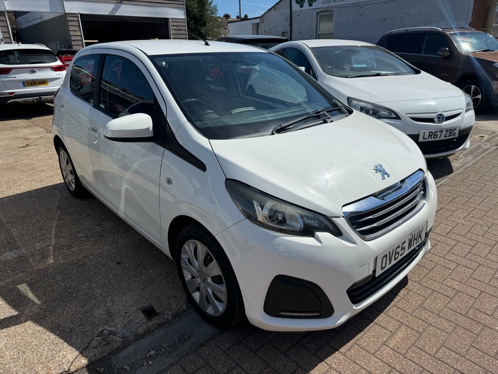 Peugeot 108 1.0 Active Hatchback 2 Tronic Euro 6 6 White #3