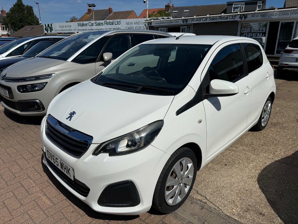Peugeot 108 1.0 Active Hatchback 2 Tronic Euro 6 6 White
