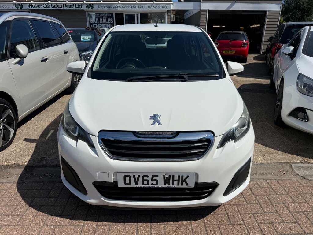 Peugeot 108 1.0 Active Hatchback 2 Tronic Euro 6 6 White #2