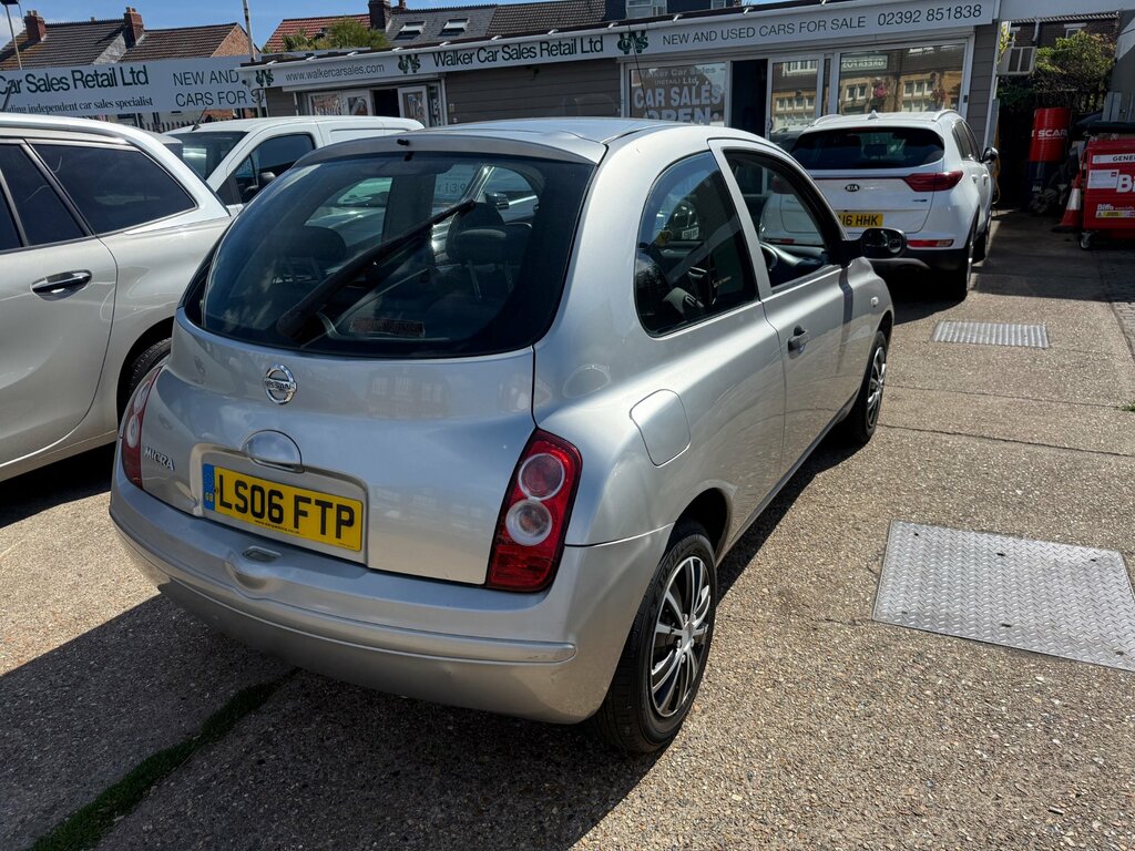 Nissan Micra 1.2 16V S Hatchback 161 Gkm Silver #3