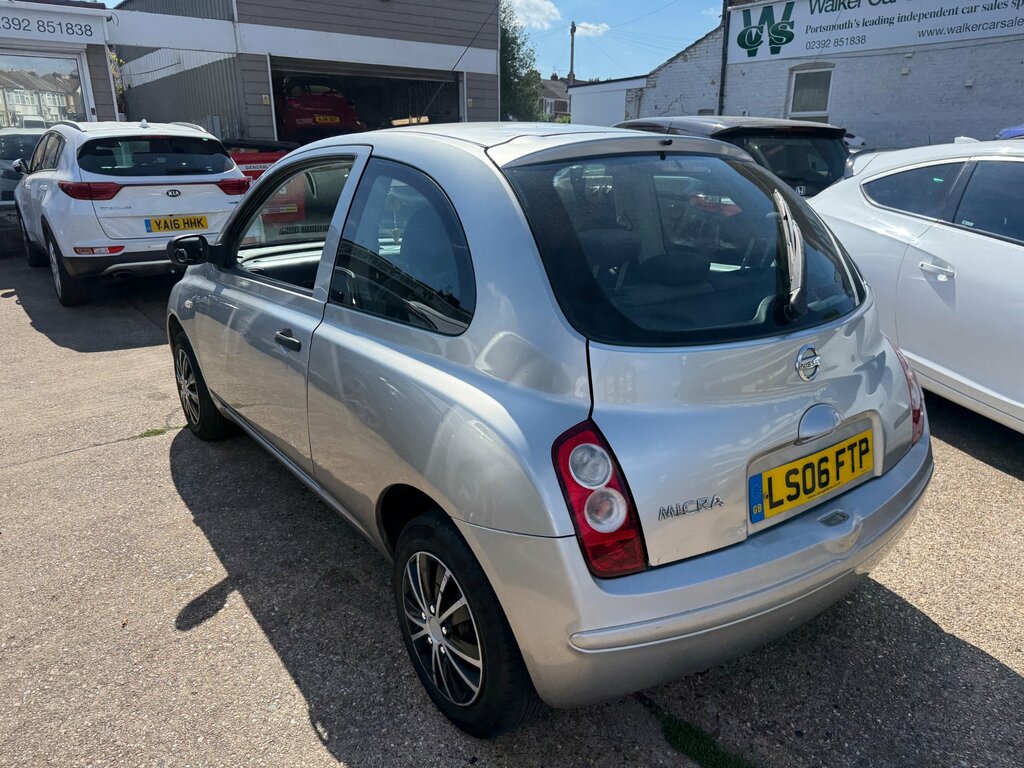 Nissan Micra 1.2 16V S Hatchback 161 Gkm Silver #5