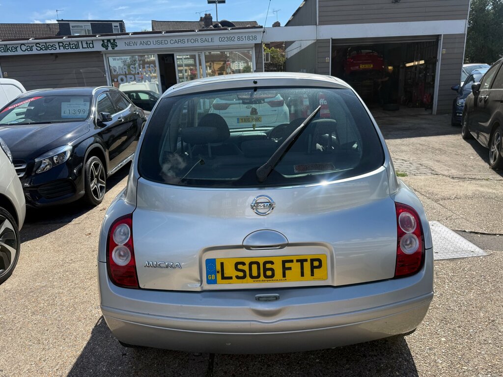 Nissan Micra 1.2 16V S Hatchback 161 Gkm Silver #4