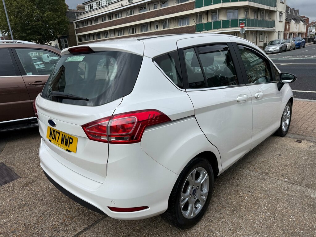 Ford B-Max 1.6 Zetec Navigator Mpv Powershift Euro WD17WWP White #4