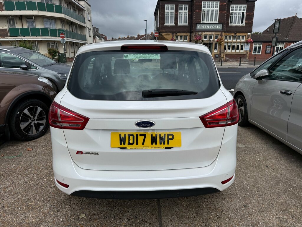 Ford B-Max 1.6 Zetec Navigator Mpv Powershift Euro WD17WWP White #5