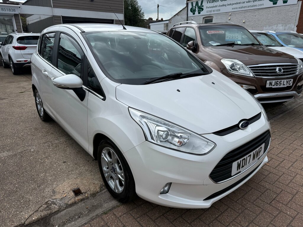 Ford B-Max 1.6 Zetec Navigator Mpv Powershift Euro WD17WWP White #3