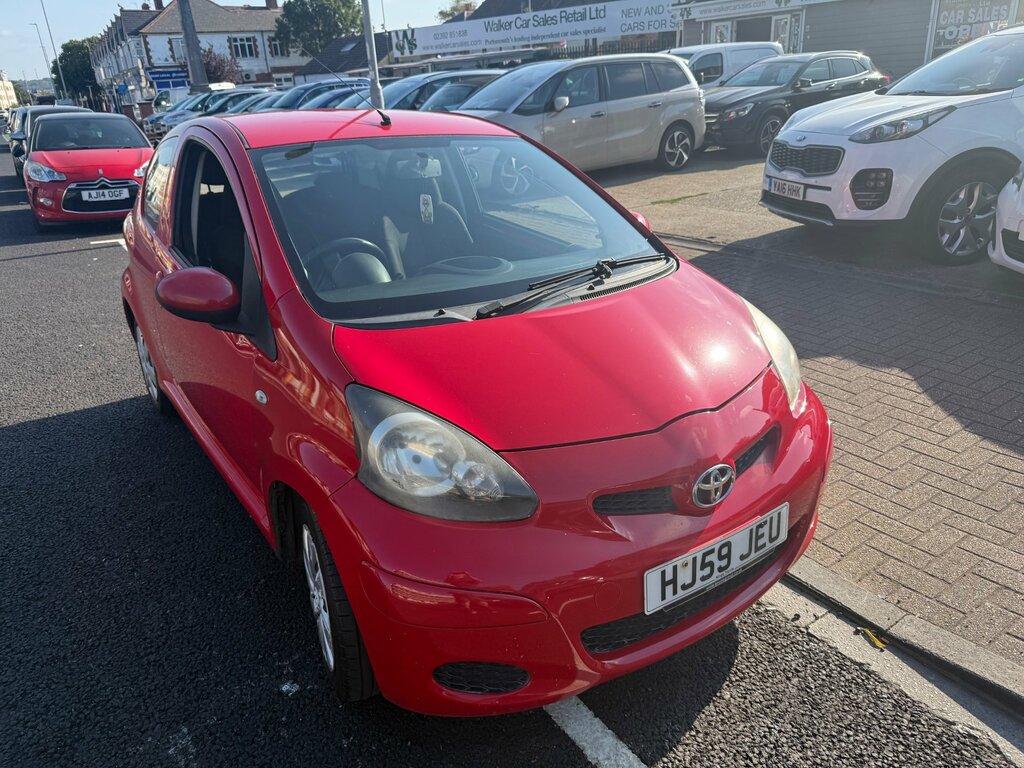 Toyota Aygo 1.0 Vvt-i Hatchback Multimode Euro 4 Red