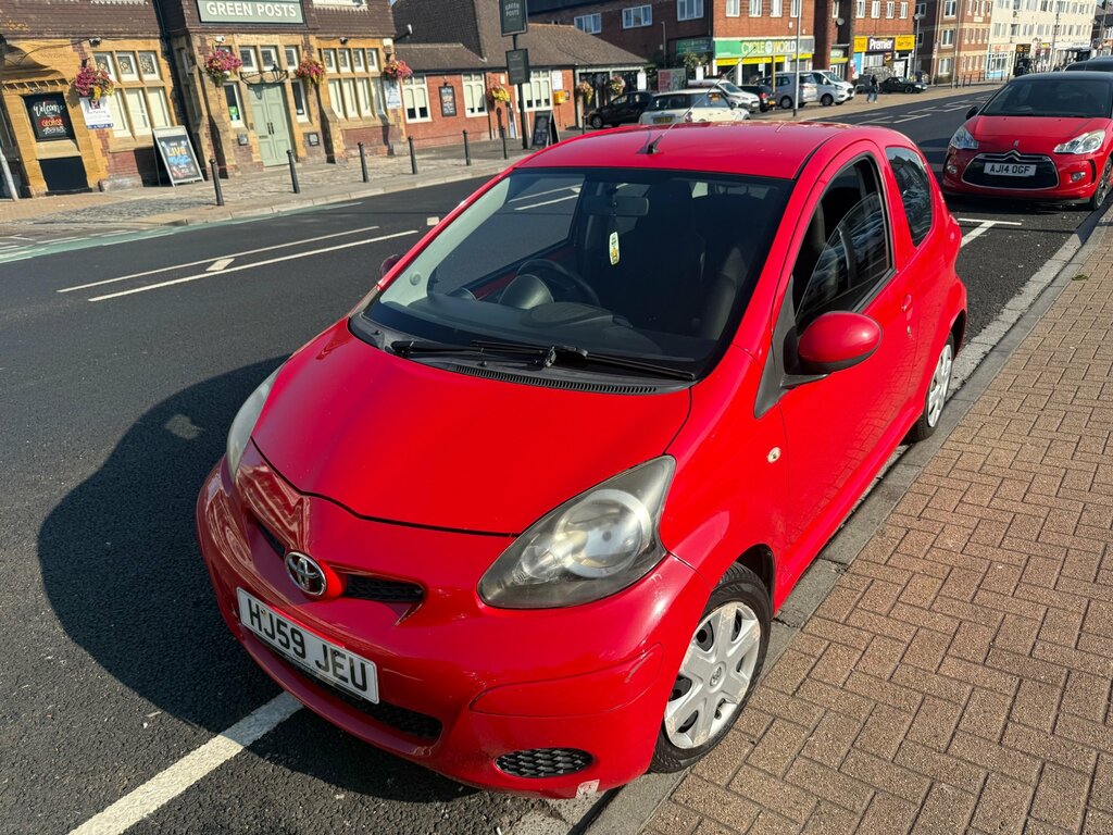 Toyota Aygo 1.0 Vvt-i Hatchback Multimode Euro 4 Red #3