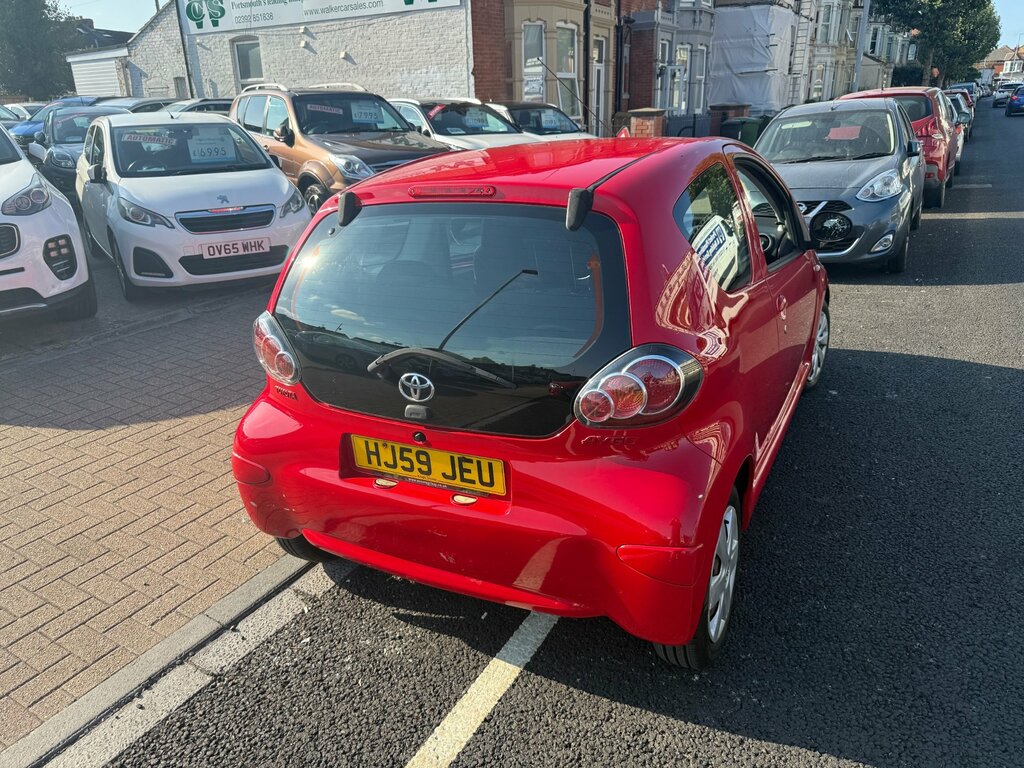 Toyota Aygo 1.0 Vvt-i Hatchback Multimode Euro 4 Red #5