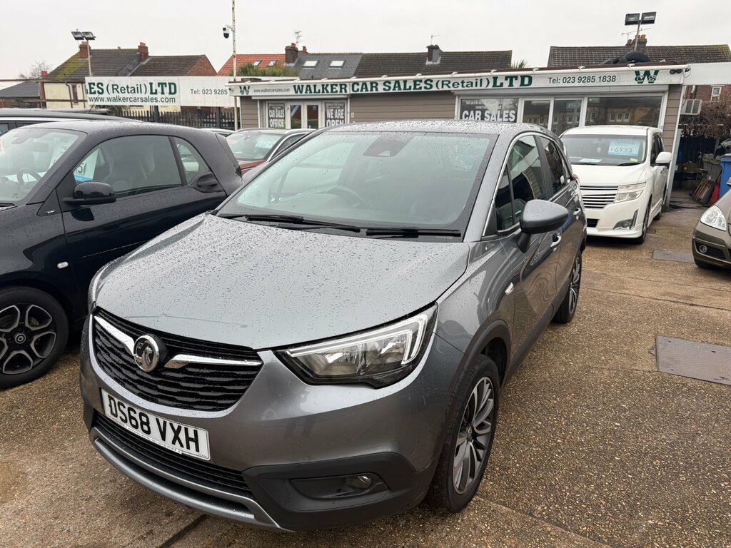 Vauxhall Crossland X 1.2 Turbo Gpf Elite Nav Suv Euro 6 Grey